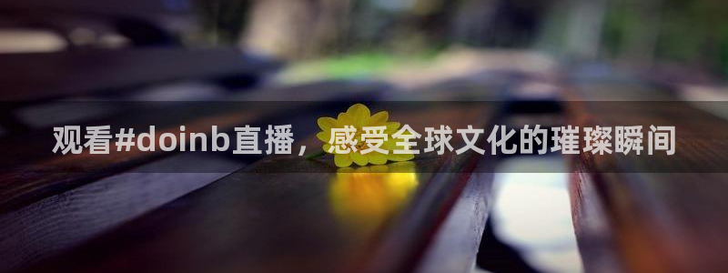 看球吧直播nba：观看#doinb直播，感受全球文化的璀璨瞬间