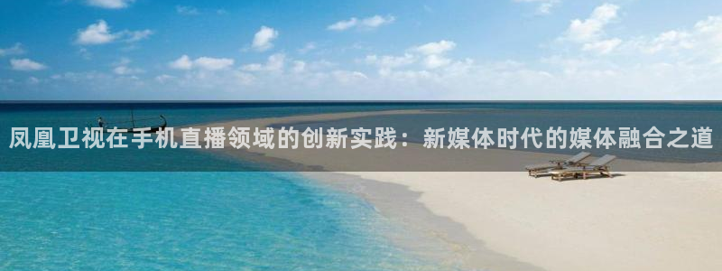 看球吧nba直播球直播jrs：凤凰卫视在手机直播领域的创新实践：新媒体时代的媒体融合之道
